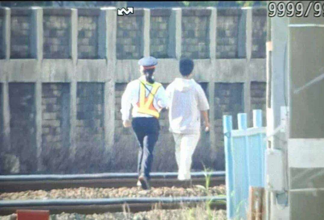 闖軌片｜買票進樹林火車站！他從月台跳進軌道　闖軌男慘了最重罰5萬