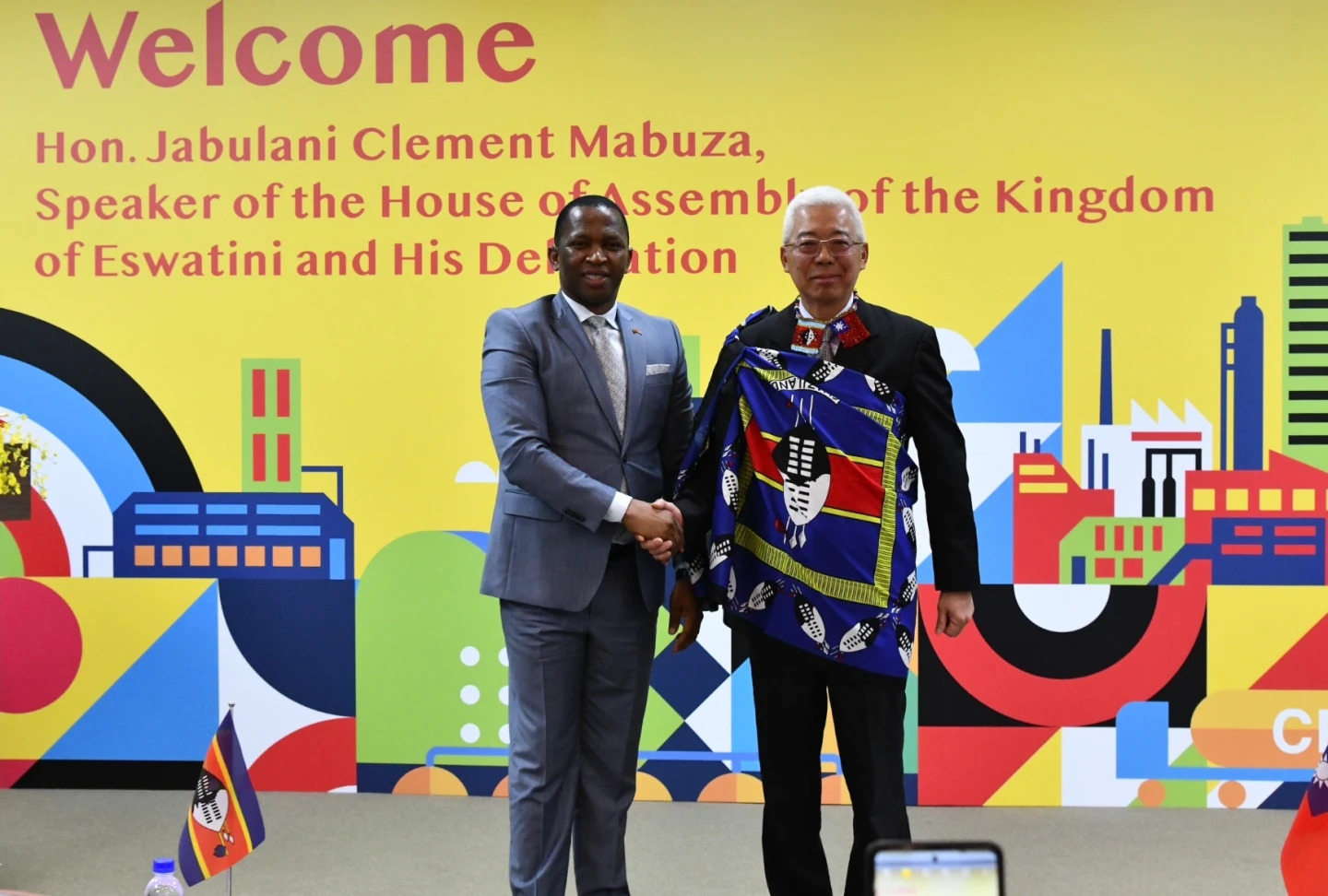 史瓦帝尼眾議院議長率團訪台　方振仁：中油分享煉製專業助史國強化油槽運作