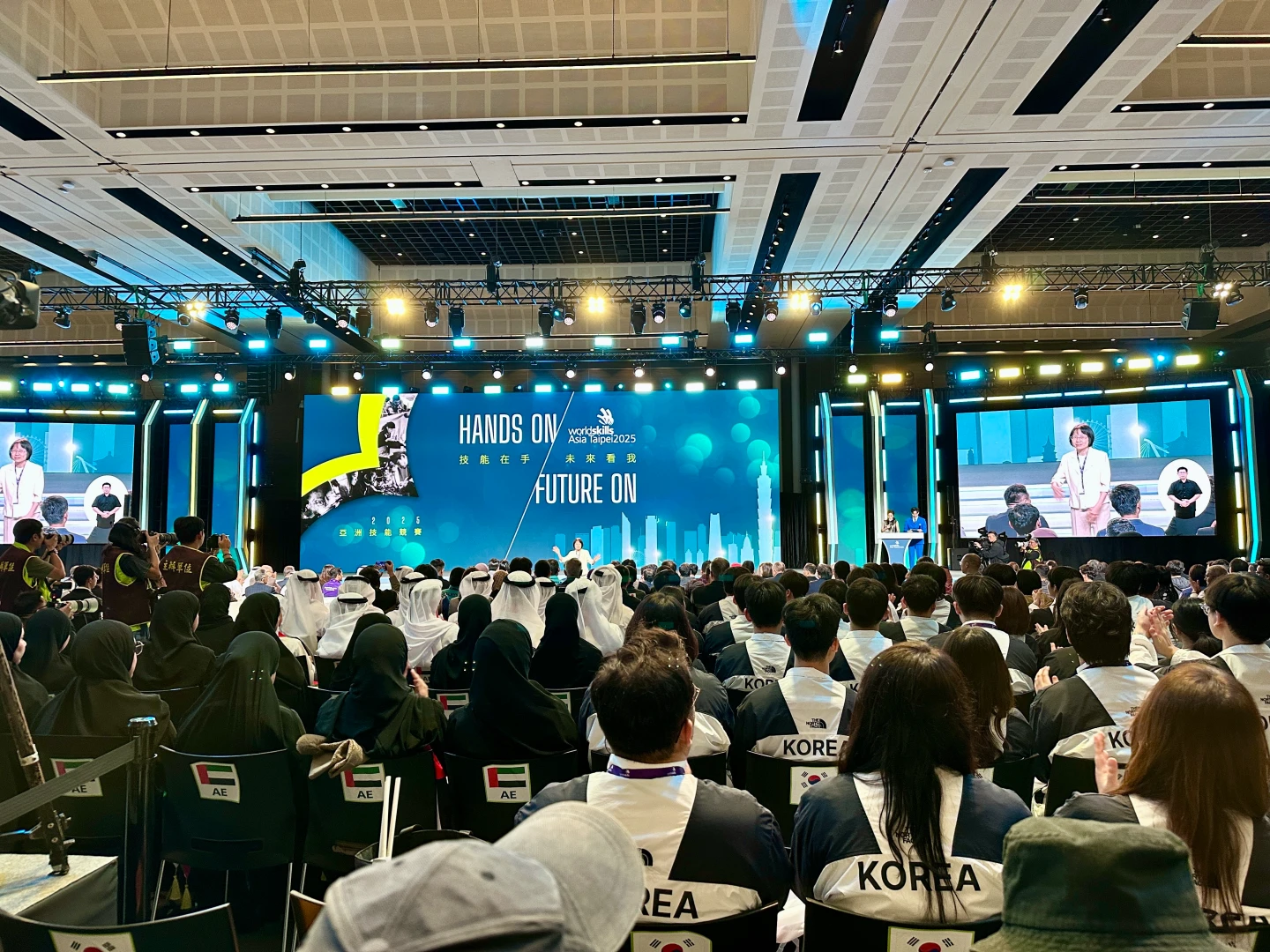 睽違32年！台灣主辦亞洲技能競賽　開幕式會場不見國旗
