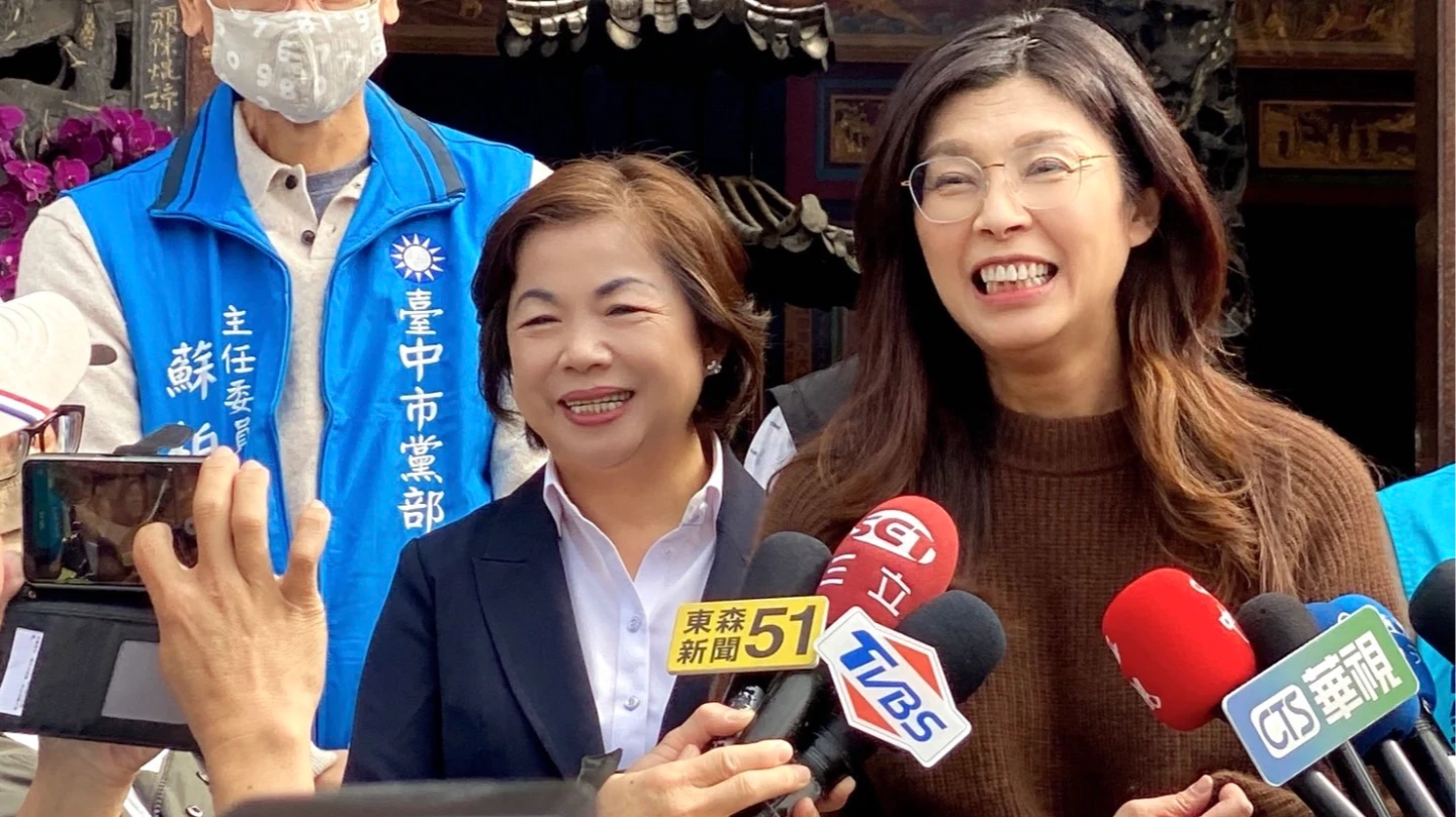 參戰台中市長！楊瓊瓔「我準備好了」　盧秀燕反應曝光