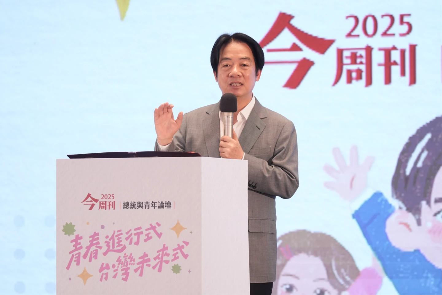 拉攏青年！賴清德親介政策牛肉　自豪減稅「做得比美國好、徹底」