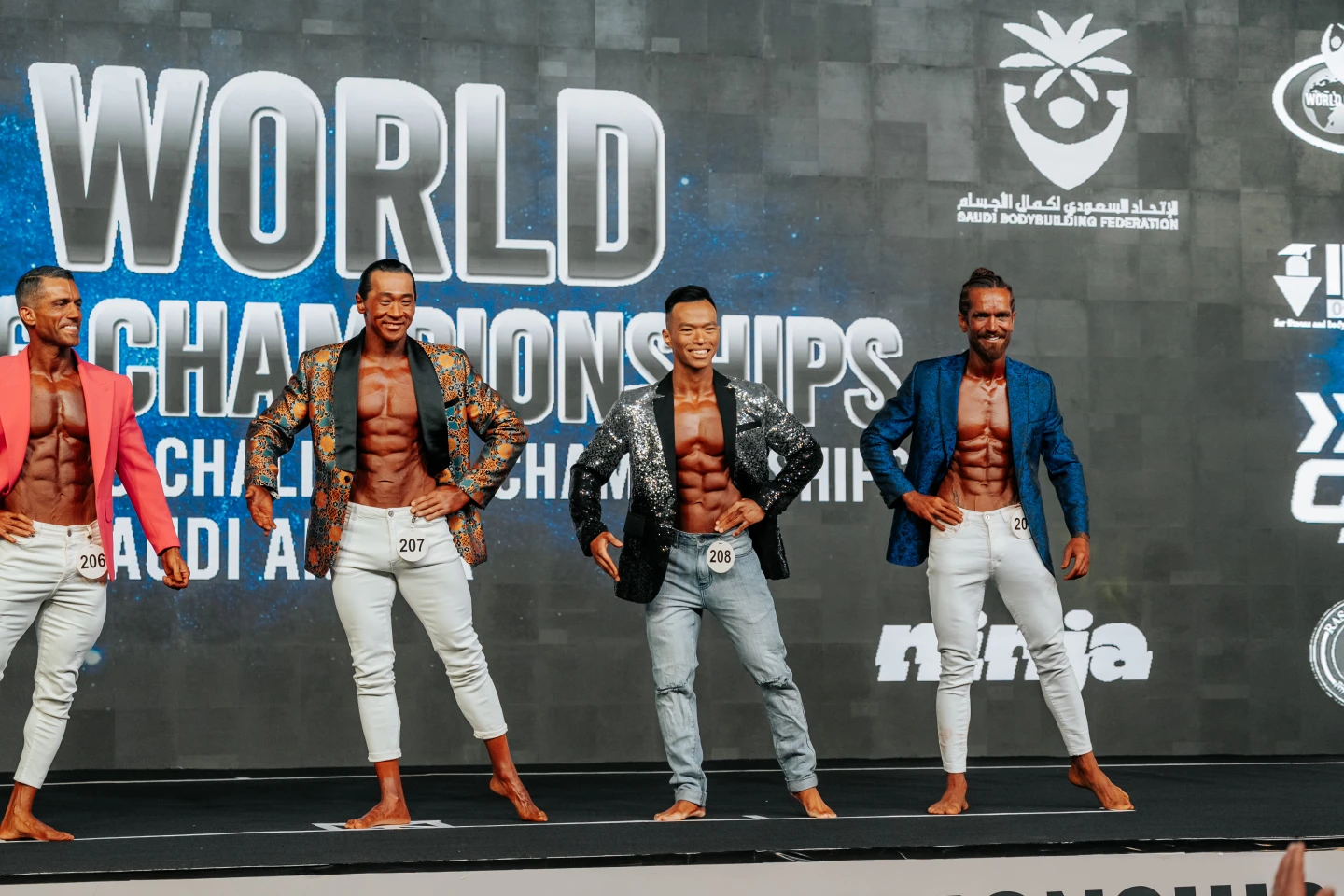 2025年IFBB世界健美錦標賽　劉明毅風光奪雙金