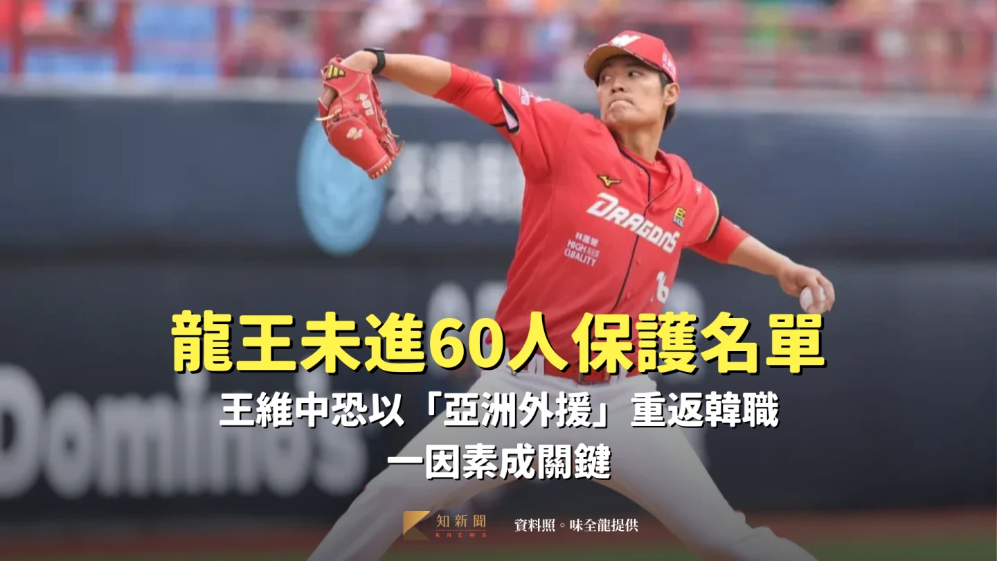 「龍王」未進60人保護名單！王維中恐以「亞洲外援」重返韓職　一因素成關鍵