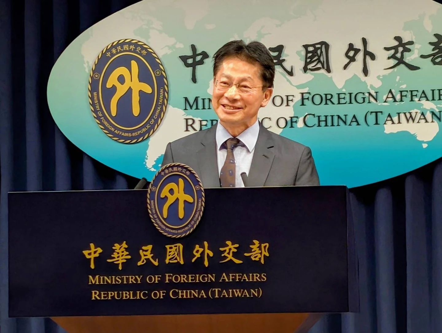 外交部：中國從沒統治過台灣　政治現狀「對等存在、互不隸屬」