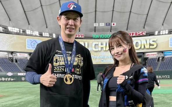 統一獅教練高志綱被爆婚外情！網控女星林倪安是小三　球團調查中：違規最重開除