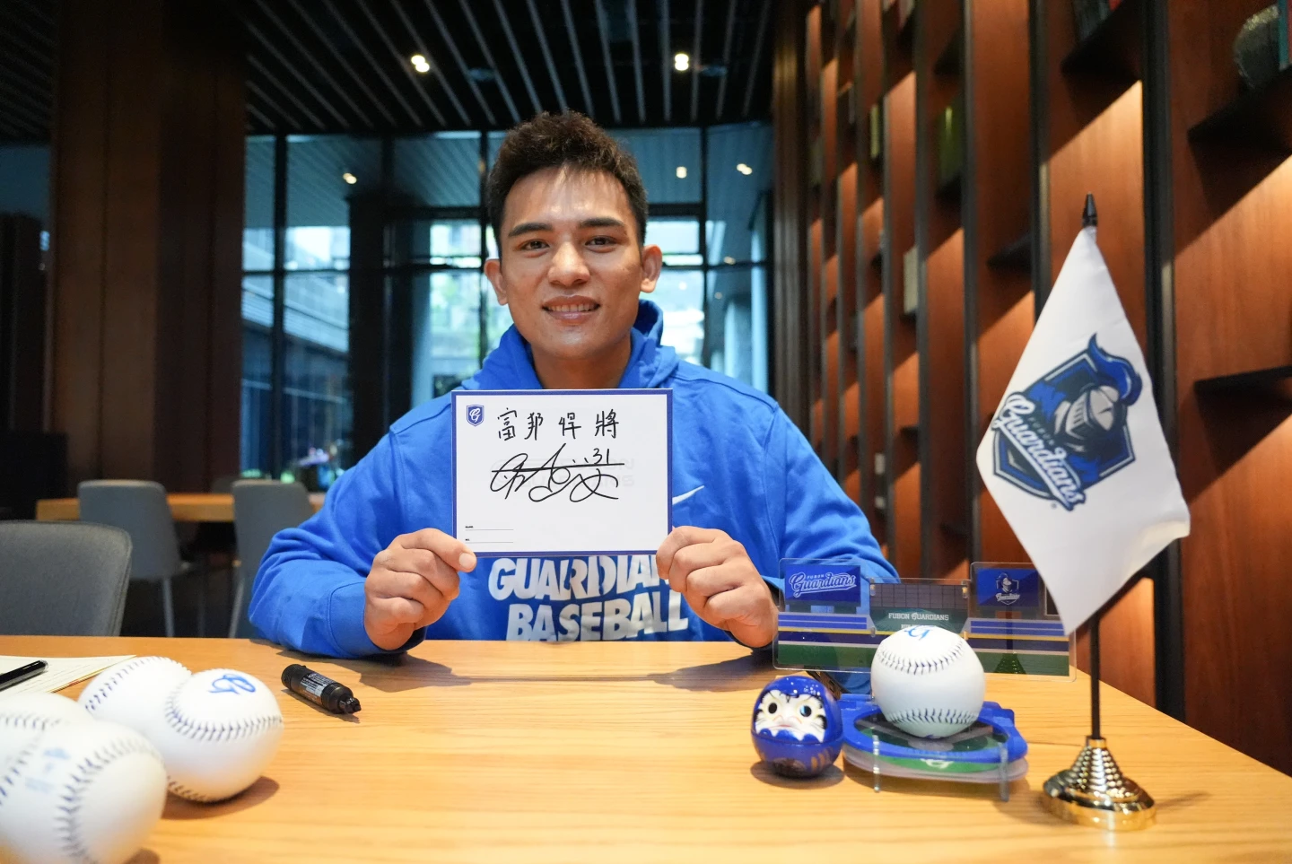 7年球員附帶教練約總值最高5600萬　林岱安加入富邦悍將當「湛藍指揮塔」