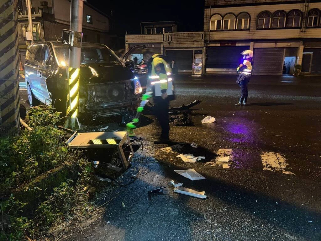 宜蘭警執勤蕭美琴交管遭撞重傷！開放性骨折無臟器外露　搶救6小時生命穩定