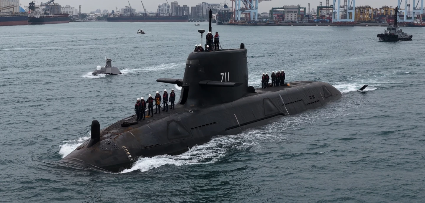 海鯤號再爆爭議！下水側傾20多度　台船緊急發聲