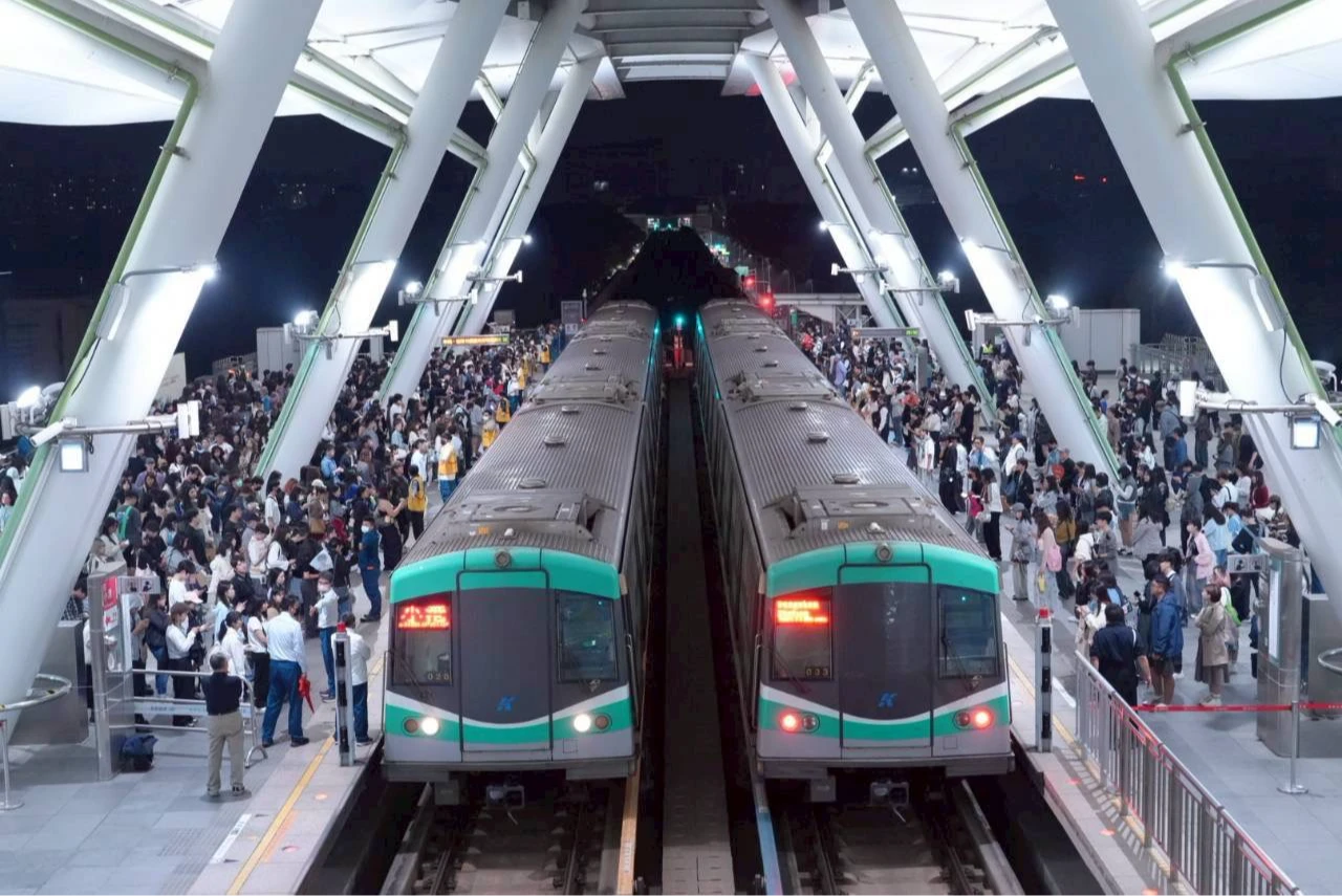 超越TWICE演唱會紀錄！高捷單日運量衝破35萬　演唱會經濟加沿線大型活動改寫今年新高