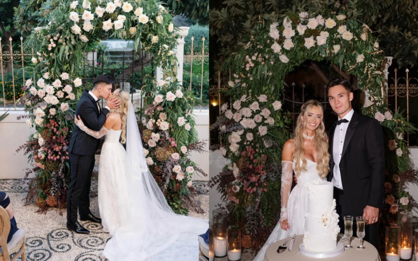 經典賽｜台美混血「費仔」結婚了！甜蜜婚紗照曝光　好友林家正送祝福