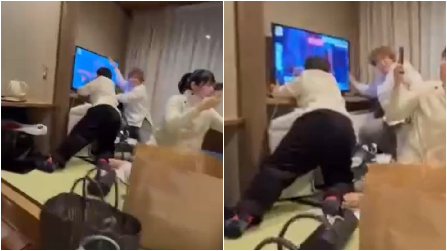 有片｜日7.5強震！台人「肉身護電視」舉動暴紅　日人感動讚嘆：了不起