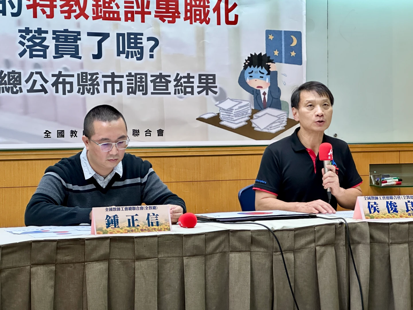 專職特教鑑評人力不足　全教總調查：10縣市未足額增置