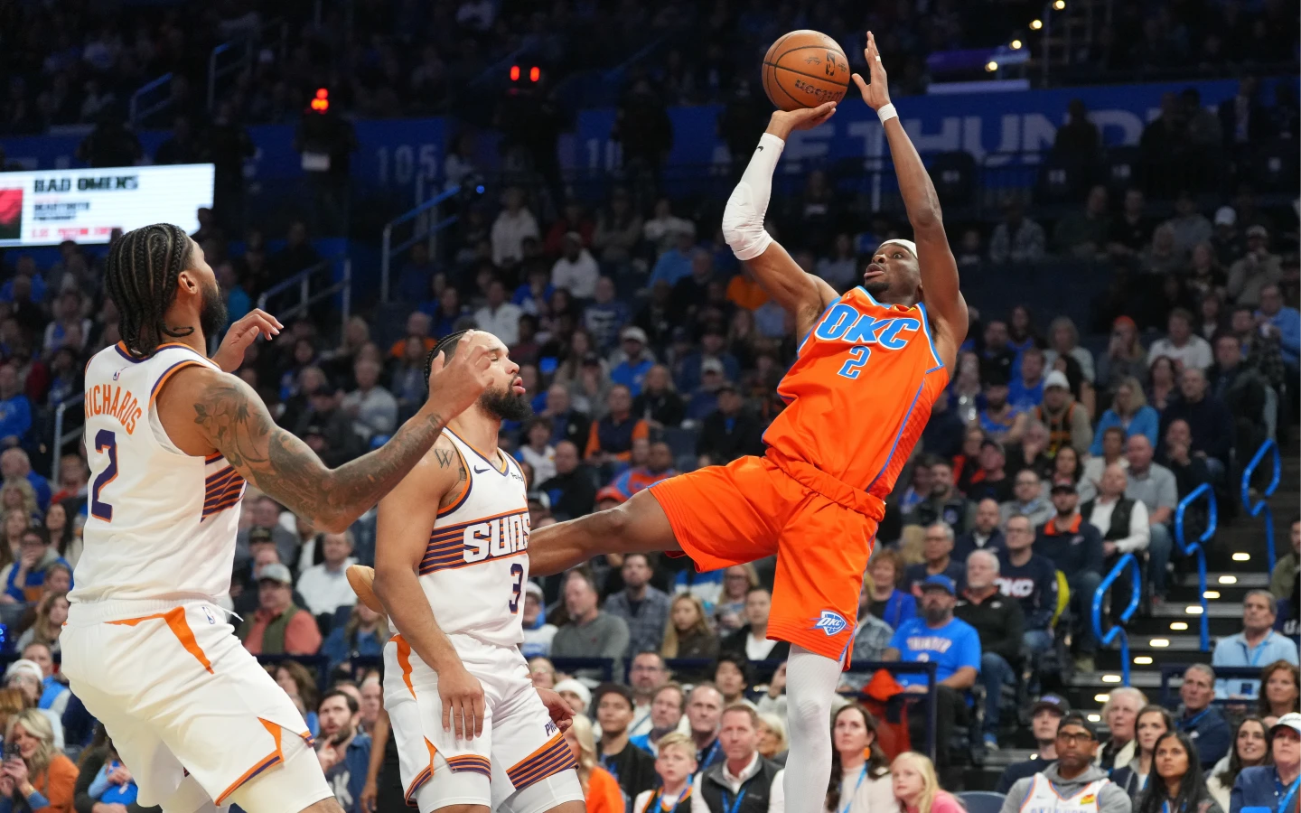 NBA｜就問怎麼輸！雷霆打爆太陽奪16連勝　巴克利嘆「比賽太無聊了」