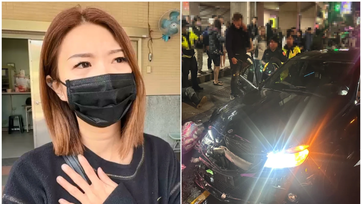 基隆毒駕害命！賓士男爆衝倒垃圾人群　7旬翁英勇救人成重傷「搶救2天不治」