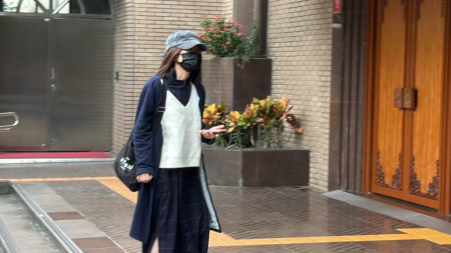 林穎孟現身！控前夫誠泰少東林致光推倒害受傷　當庭勘驗關鍵影片