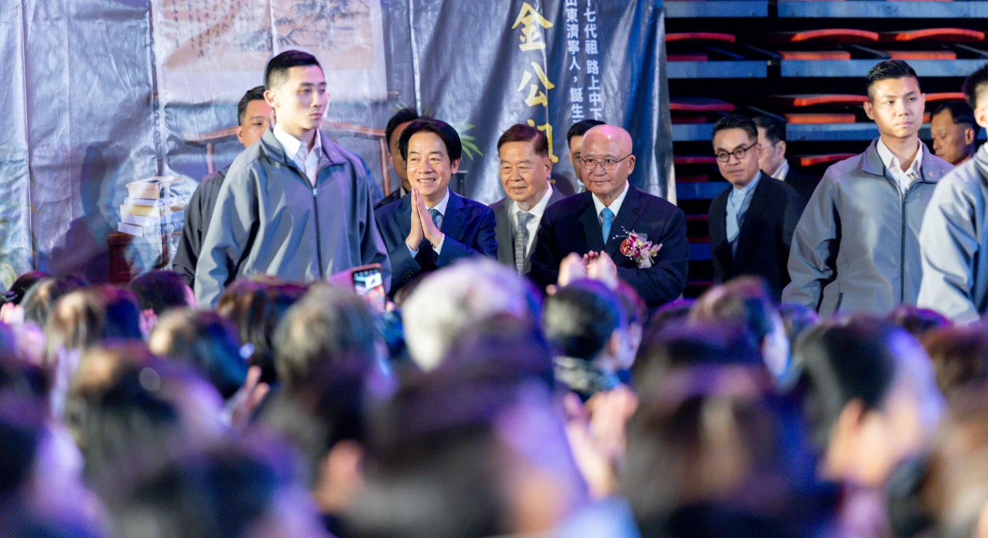 賴清德：宗教是社會安定力量　盼攜手建構防災體系護家園