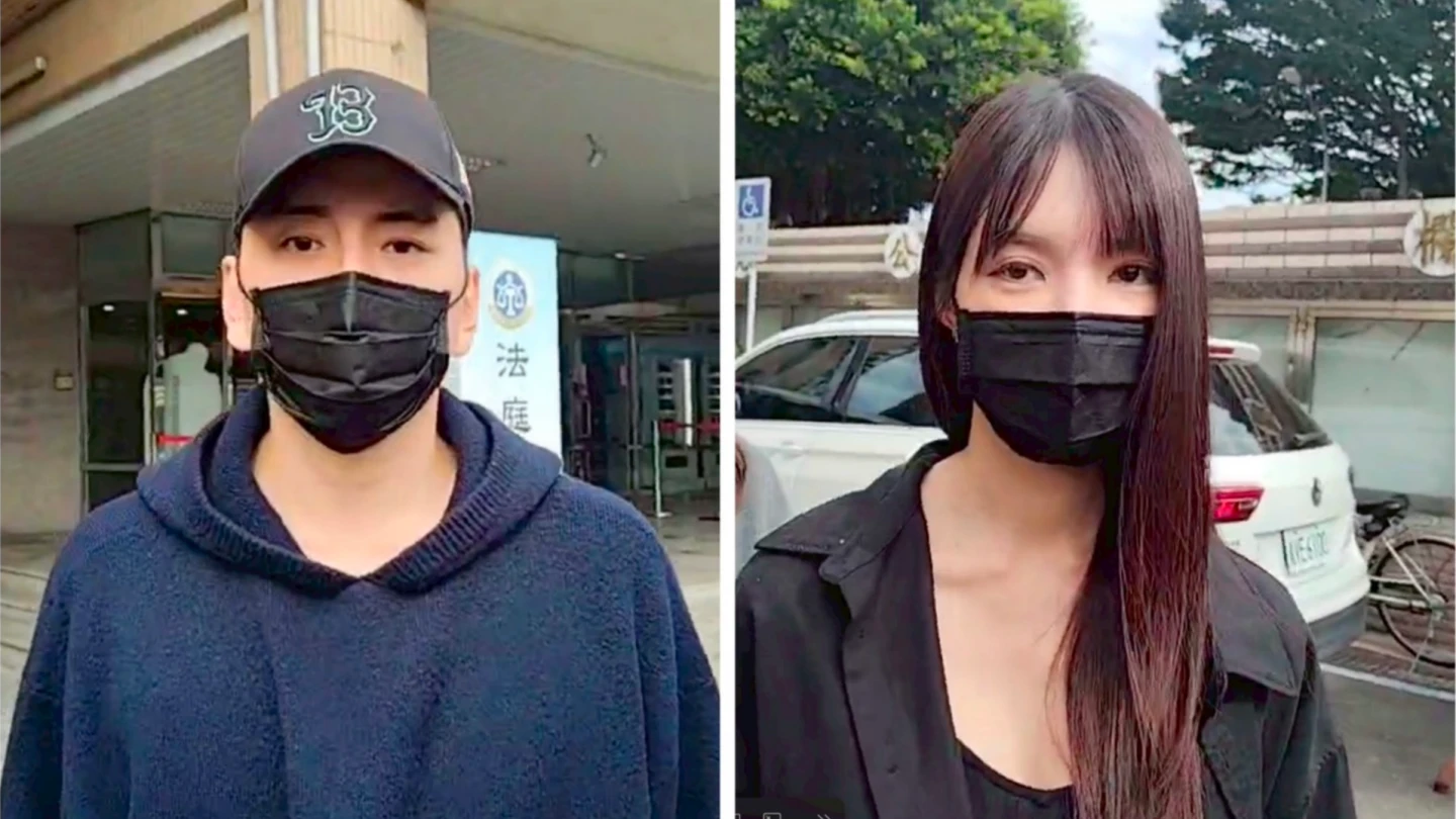 王大陸與女友現身！2人找黑白兩道幫討錢　涉洩個資一起出庭