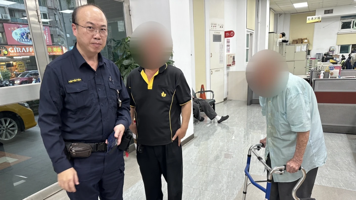 有片｜又是他！90歲爺爺頻迷路　警一喊名字全場大驚「太熟了」