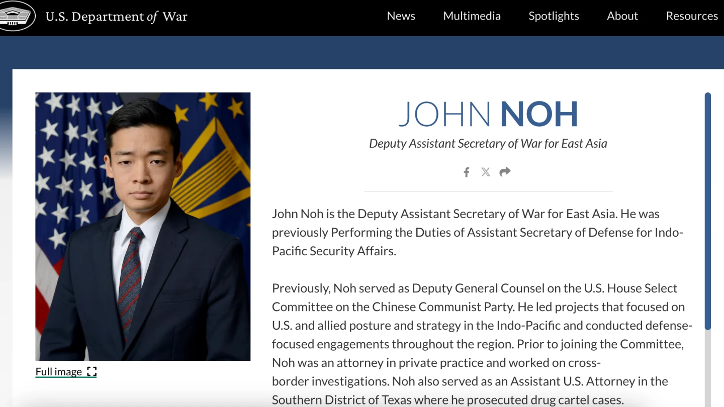 美參院通過人事案　新任印太助理防長承諾加快對台軍售