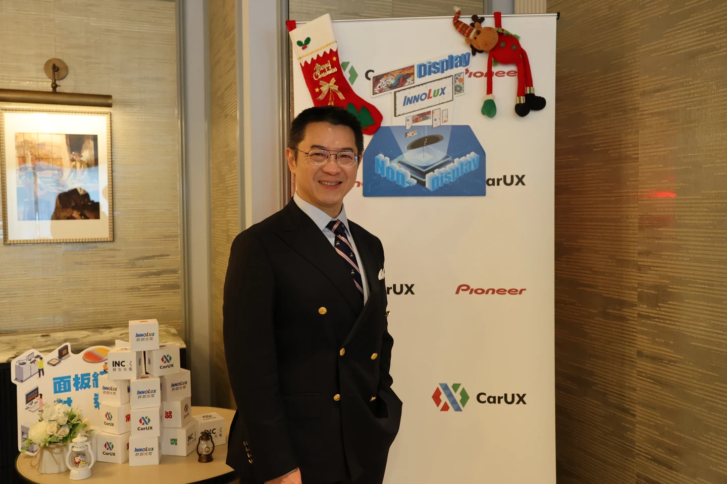 群創年終記者會1｜董座洪進揚揭秘與Pioneer勝出關鍵　「靠棒球的TEAM精神」