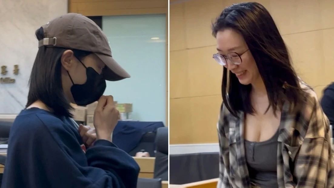 太子集團「燦笑特助」現身！再遭北檢約談查超跑　這回包緊緊遮臉