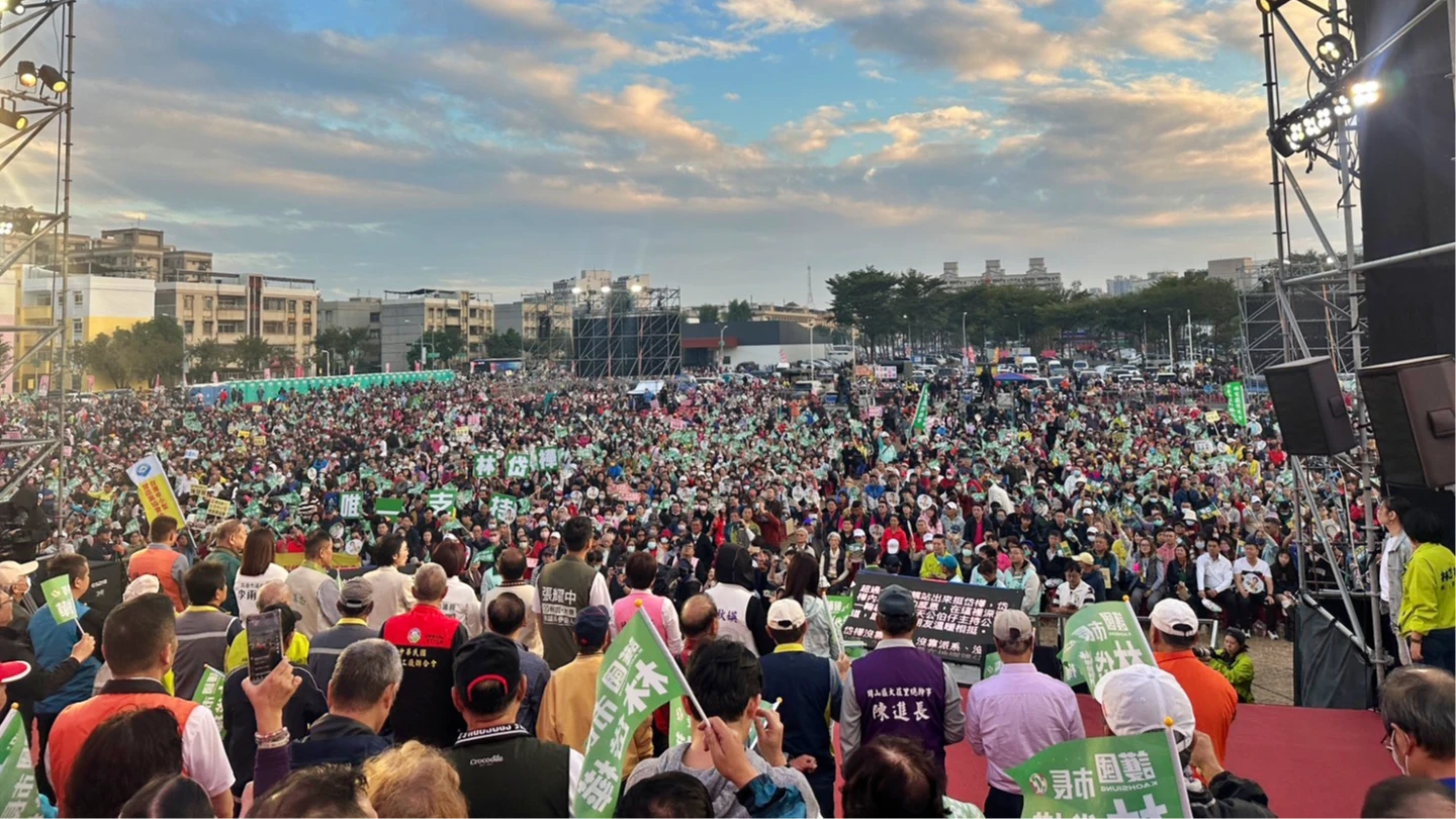 造勢湧10萬人！林岱樺哽咽憶亡父怒批檢調糟蹋　悲嘆「同黨不同命」