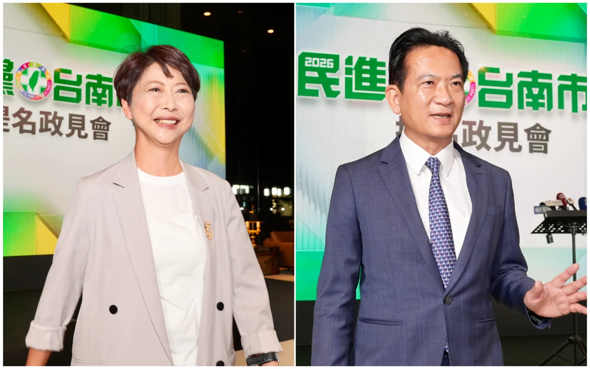 綠台南內戰｜陳亭妃、林俊憲政見會前交鋒　雙自詡最強母雞不怕初選裂解