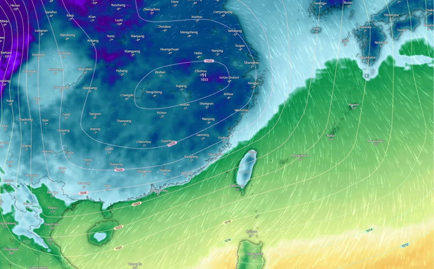 元旦後急凍！冷氣團挑戰寒流等級　鄭明典解析「波數3結構」：方向朝台灣來