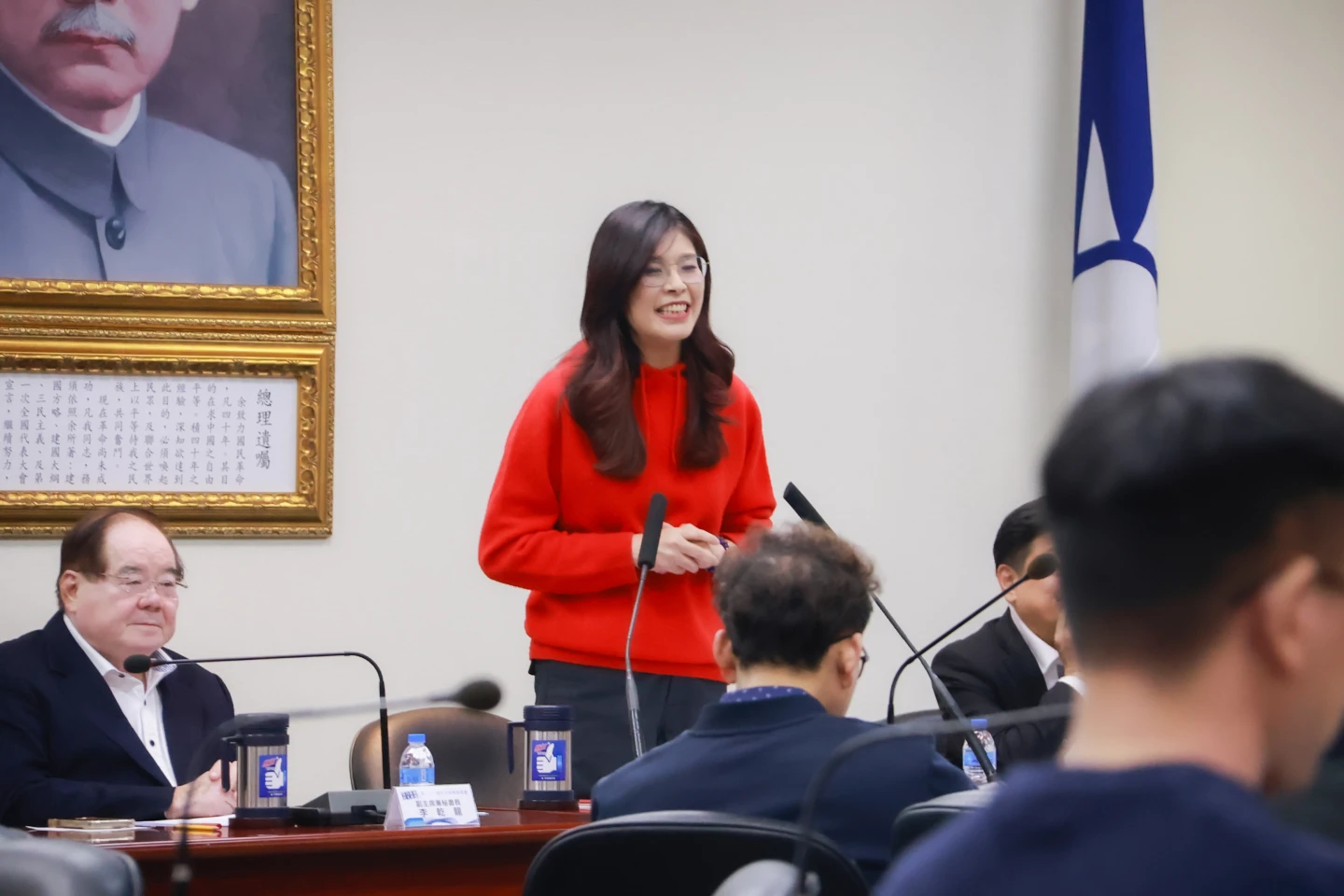 鄭麗文宣布出席總統府前元旦升旗　「效忠國家、捍衛中華民國憲法」