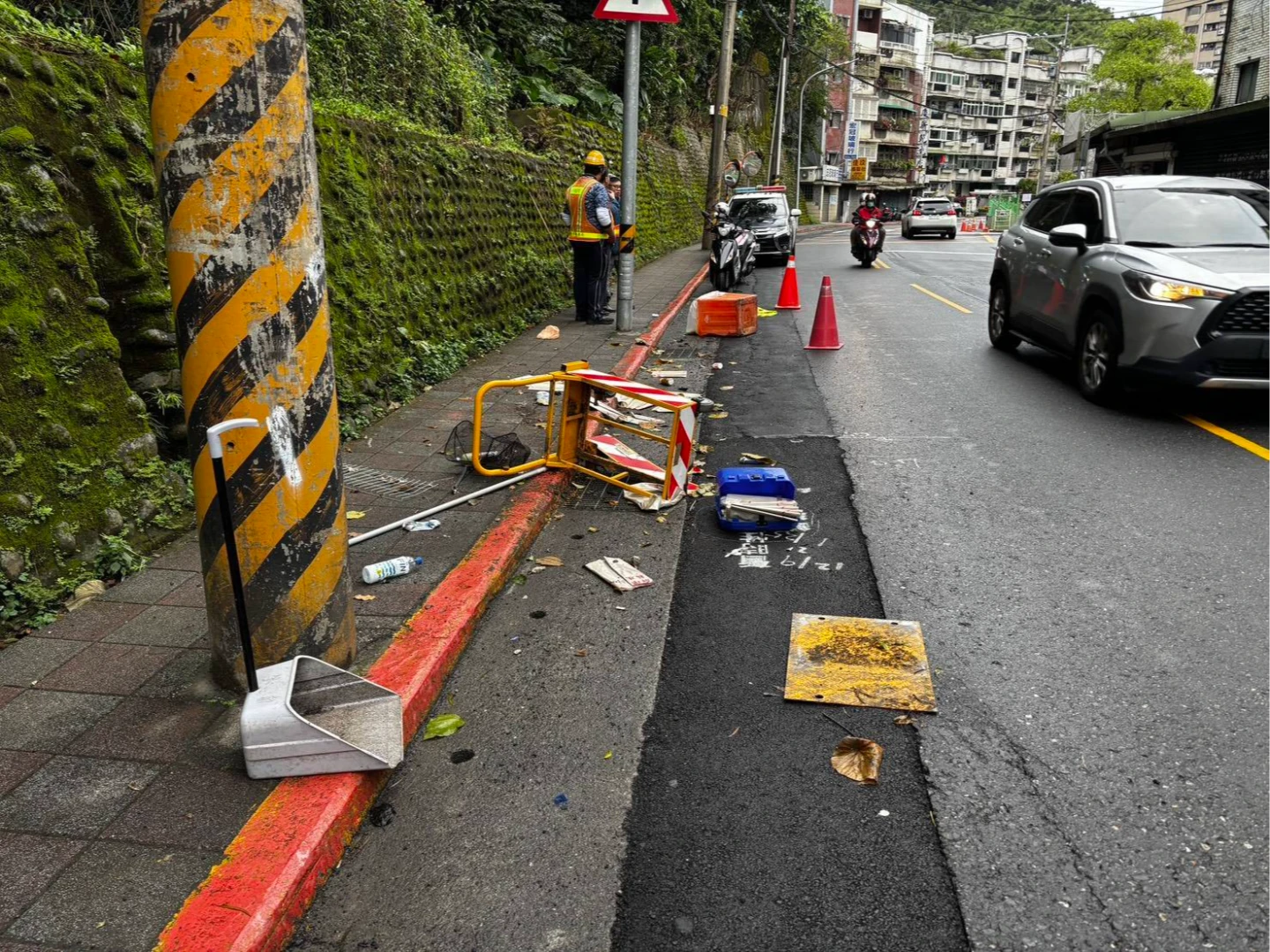 有片｜民歌王子王夢麟酒駕闖禍！撞清潔隊手推車　酒測值0.73遭法辦