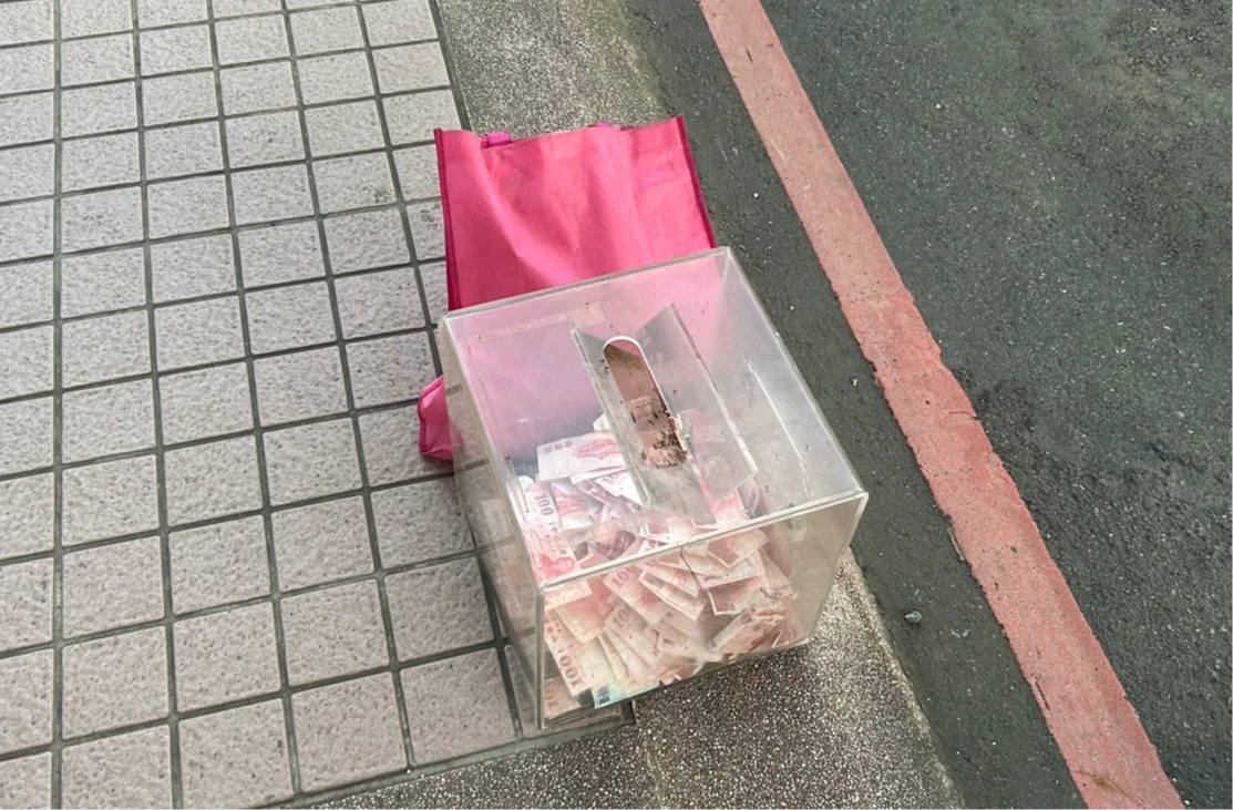 大膽！賊闖警大偷土地公香油錢　出校門遭攔「錢箱突滾落」