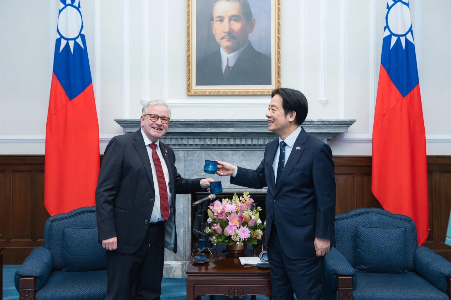 賴清德重申「和平靠實力」　盼台歐打造民主供應鏈互惠共榮