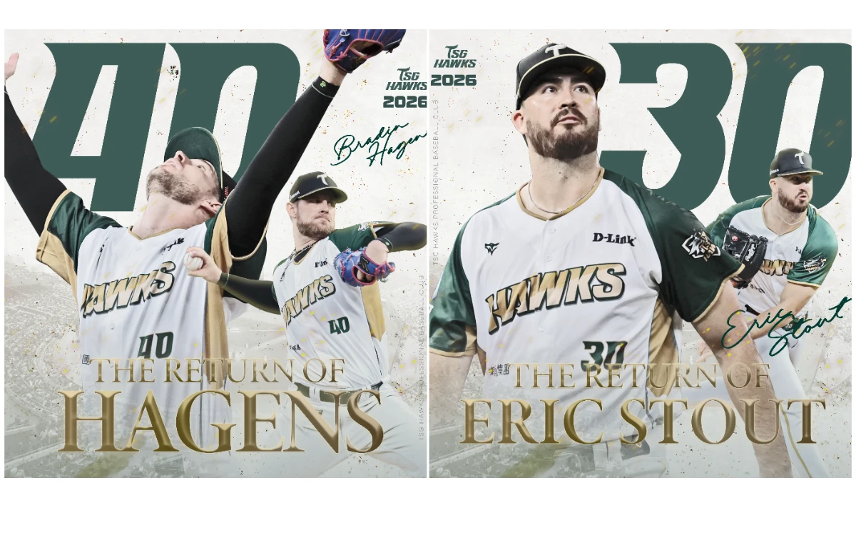 中職｜台鋼雄鷹春訓在即！洋將部署就定位　續約「左右護法」雙洋投