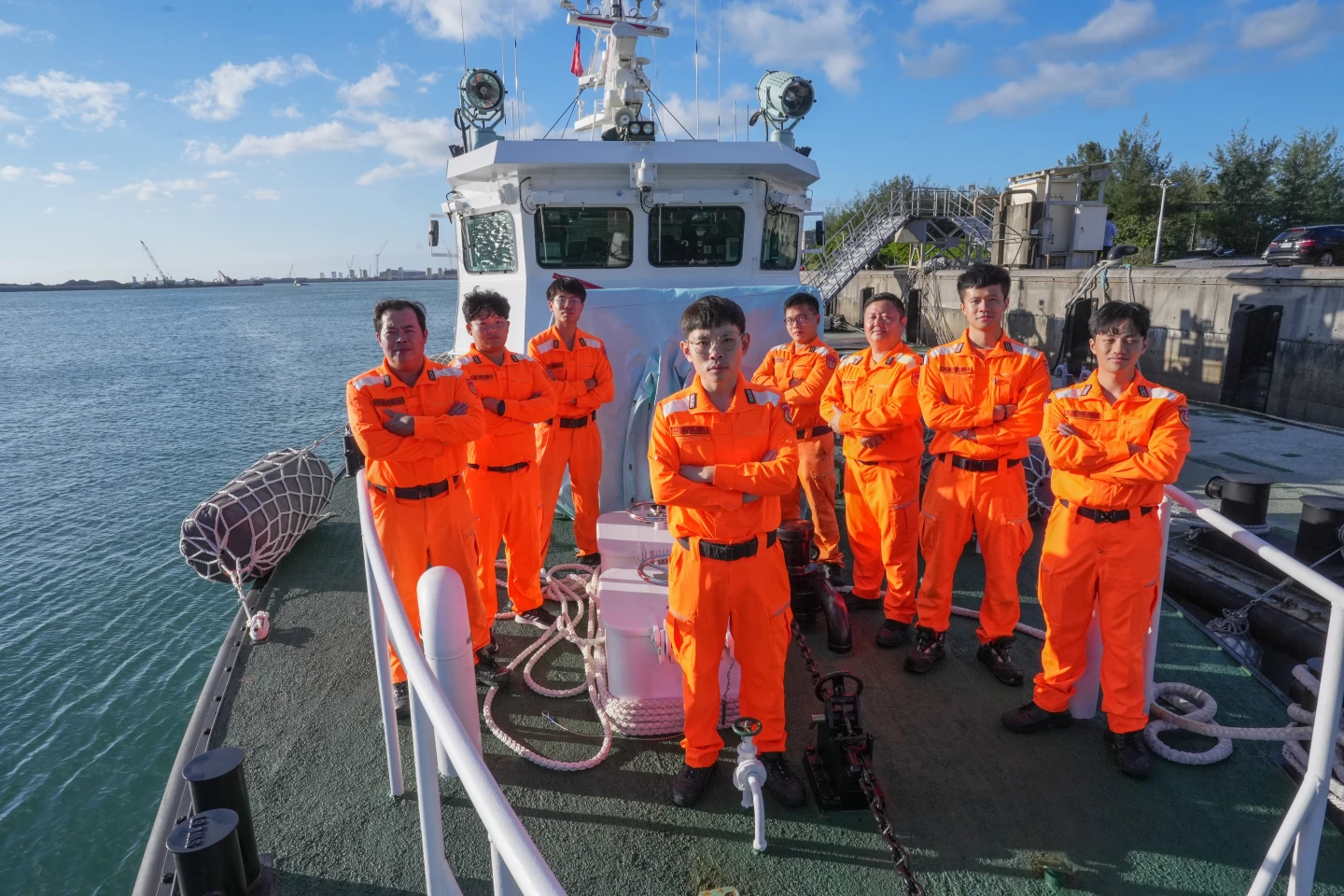 獨家｜海巡國造百噸巡防艇開箱！廚電、門椅1裝置抗風浪　意外直擊海上驚險救援　