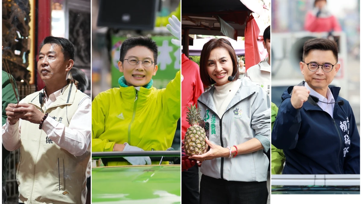 綠營高雄市長初選倒數　「昨日死、今日生」林岱樺短髮現身掃街拚民調