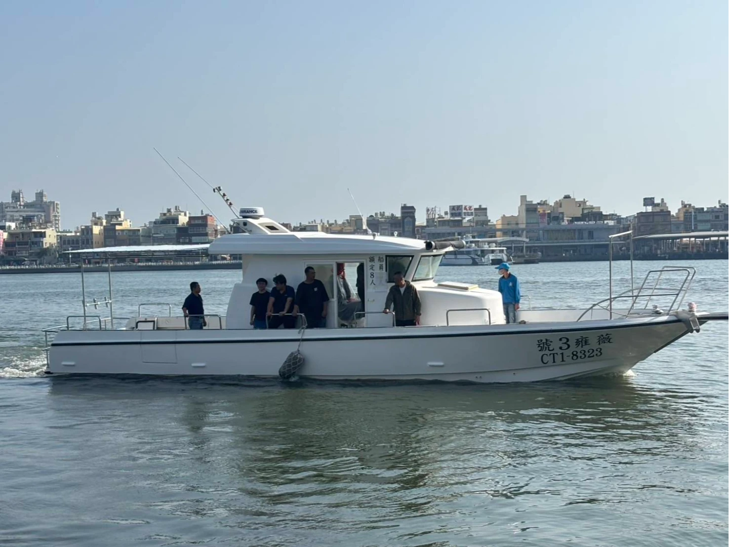 上緯FRP材料循環新典範　攜手健富造船、台玻打造台灣首艘可回收再利用CT1級漁船