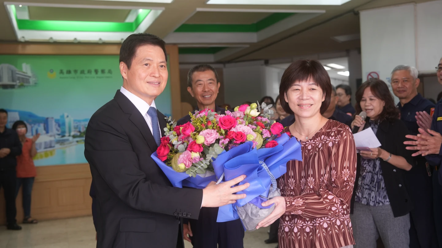 林炎田明接北市警局長！自爆帶高雄新局長見市長　陳其邁一句話全場壓力爆表