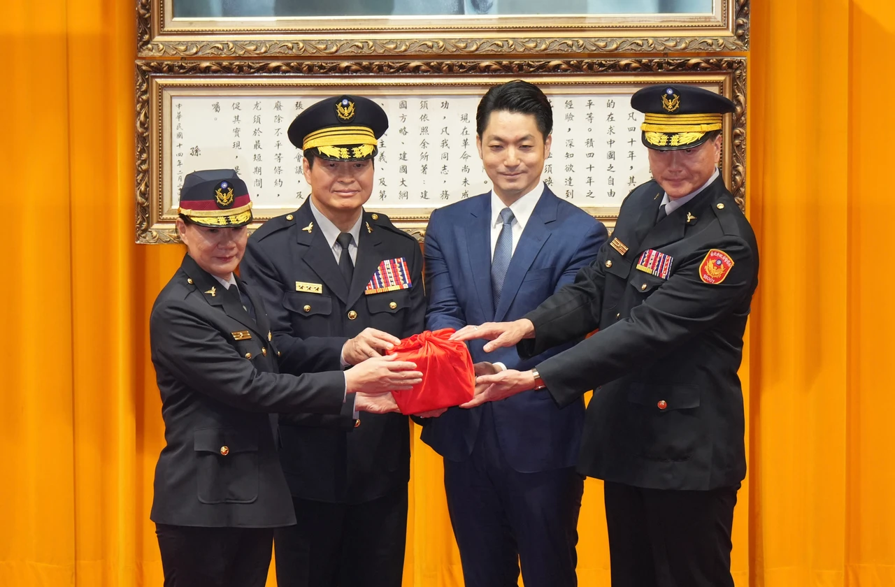 林炎田接棒北市警局長！蔣萬安讚警界行動派　拋「3大期許」