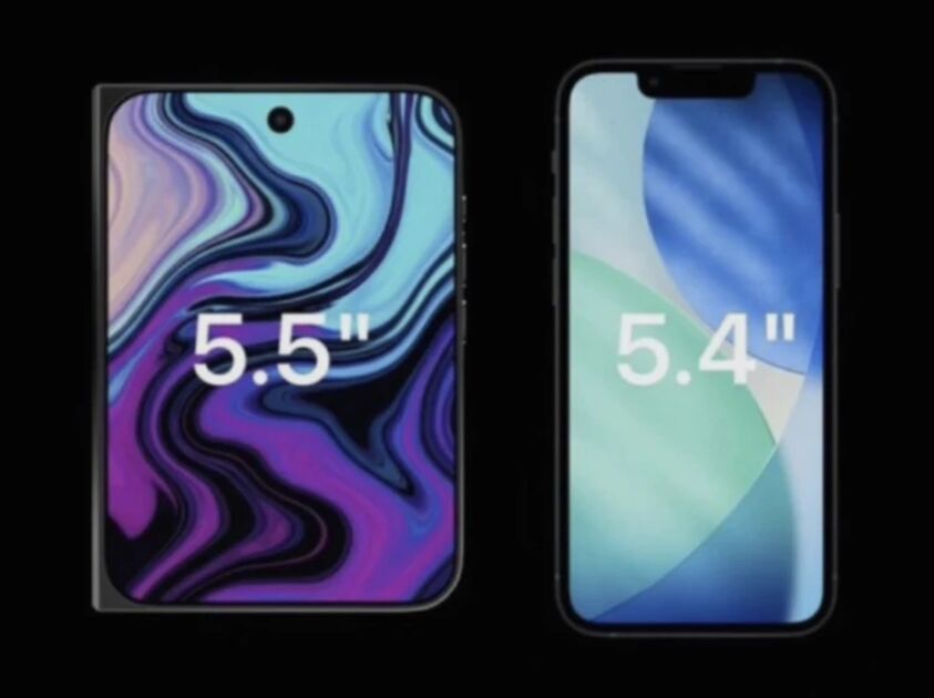 達人曝光折疊iPhoneFold模型機與華為三星對照圖｜知新聞