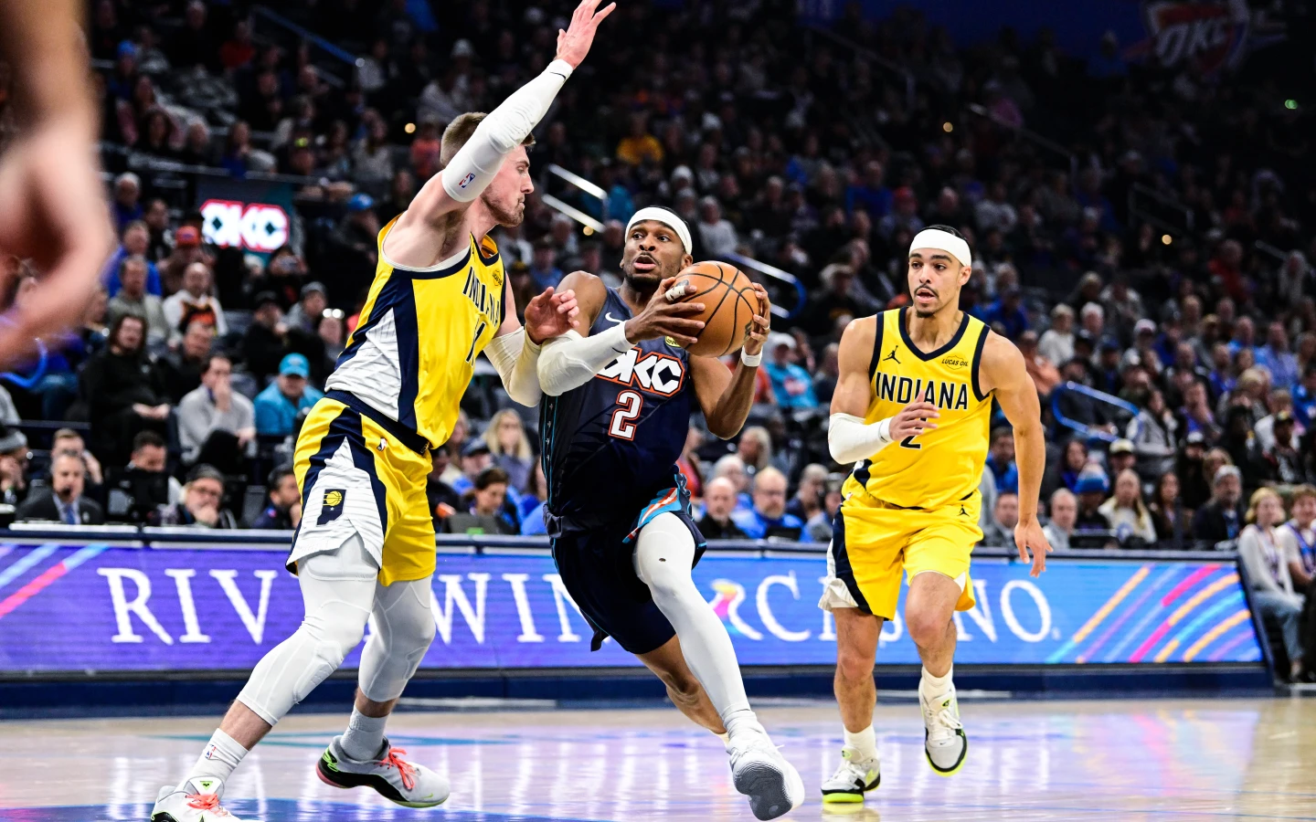 NBA｜破不了勇士神紀錄！SGA狂轟47分做白工　雷霆爆冷輸溜馬吞關鍵一敗