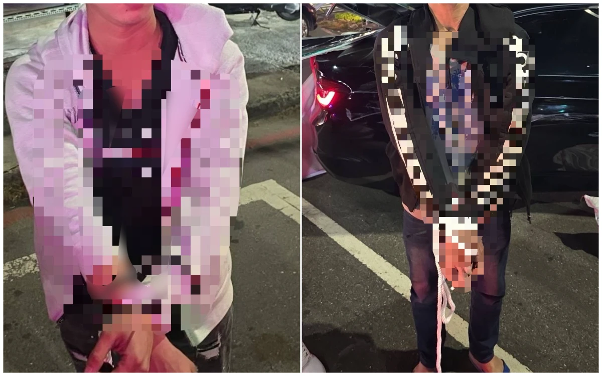 有片｜疑職棒簽賭欠25萬！深夜遭18歲債主設局談判　高雄鐵工與友人遭「五花大綁」強擄上車