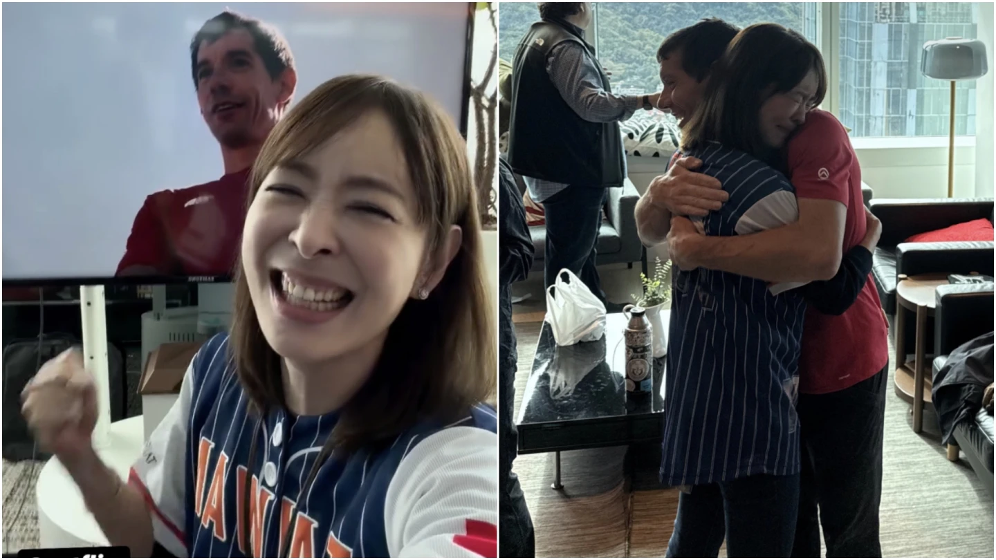 霍諾德徒手完攀101天際線！　賈永婕落淚吶喊：我全身無力，又不是我爬😭