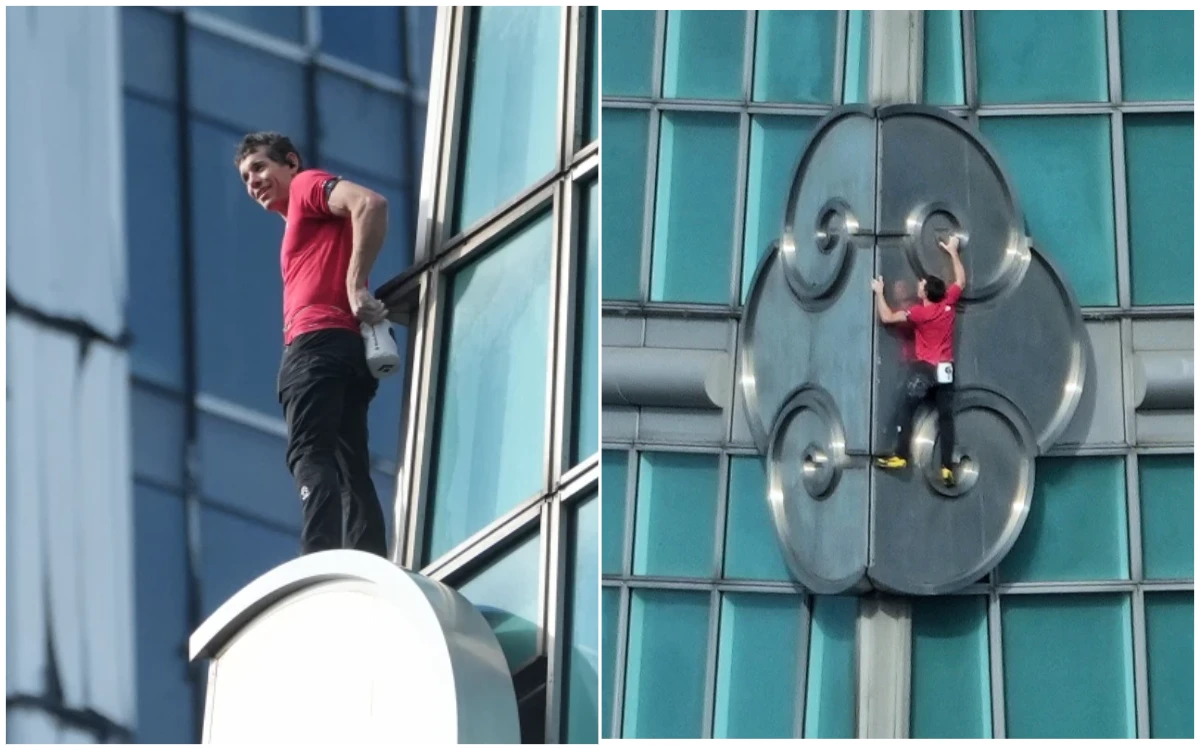 霍諾德爬台北101！2大巧思、精準計算曝光　「白色腰包暴紅」全球僅20個免費送