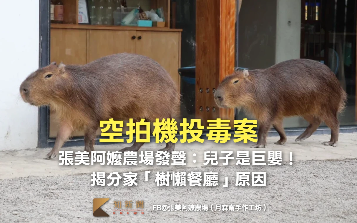 兒涉空拍機投毒　張美阿嬤農場飆重話：兒子是巨嬰！驚爆分家「樹懶餐廳」原因