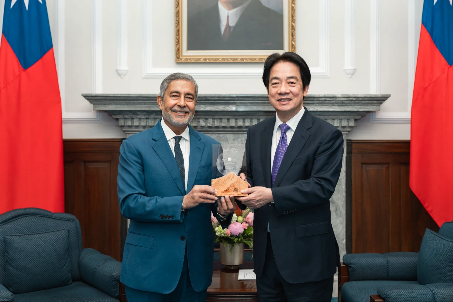 美光、力積電合作！賴清德：台美攜手擴大AI晶片領先優勢