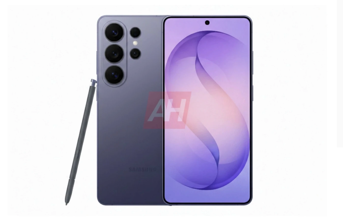 三星S26 Ultra手機官方渲染圖曝光！6.9吋螢幕　標配S Pen手寫筆