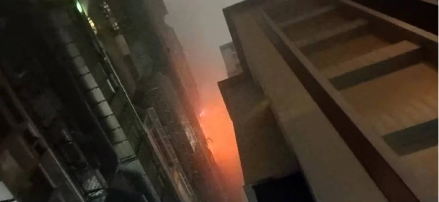 台北大安住宅竄火！11樓黑煙沖天　警消24車63人搶救