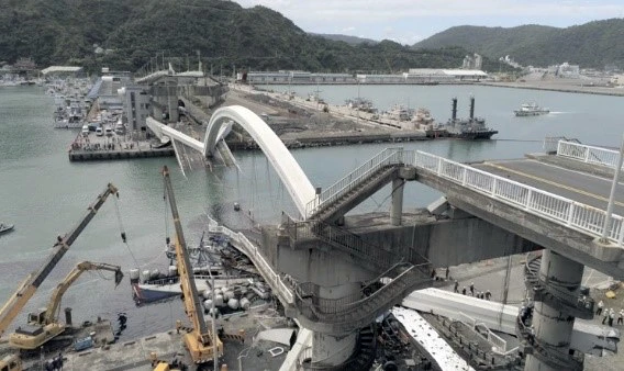 南方澳大橋斷裂案　亞新工程遭判賠港務公司4547萬元