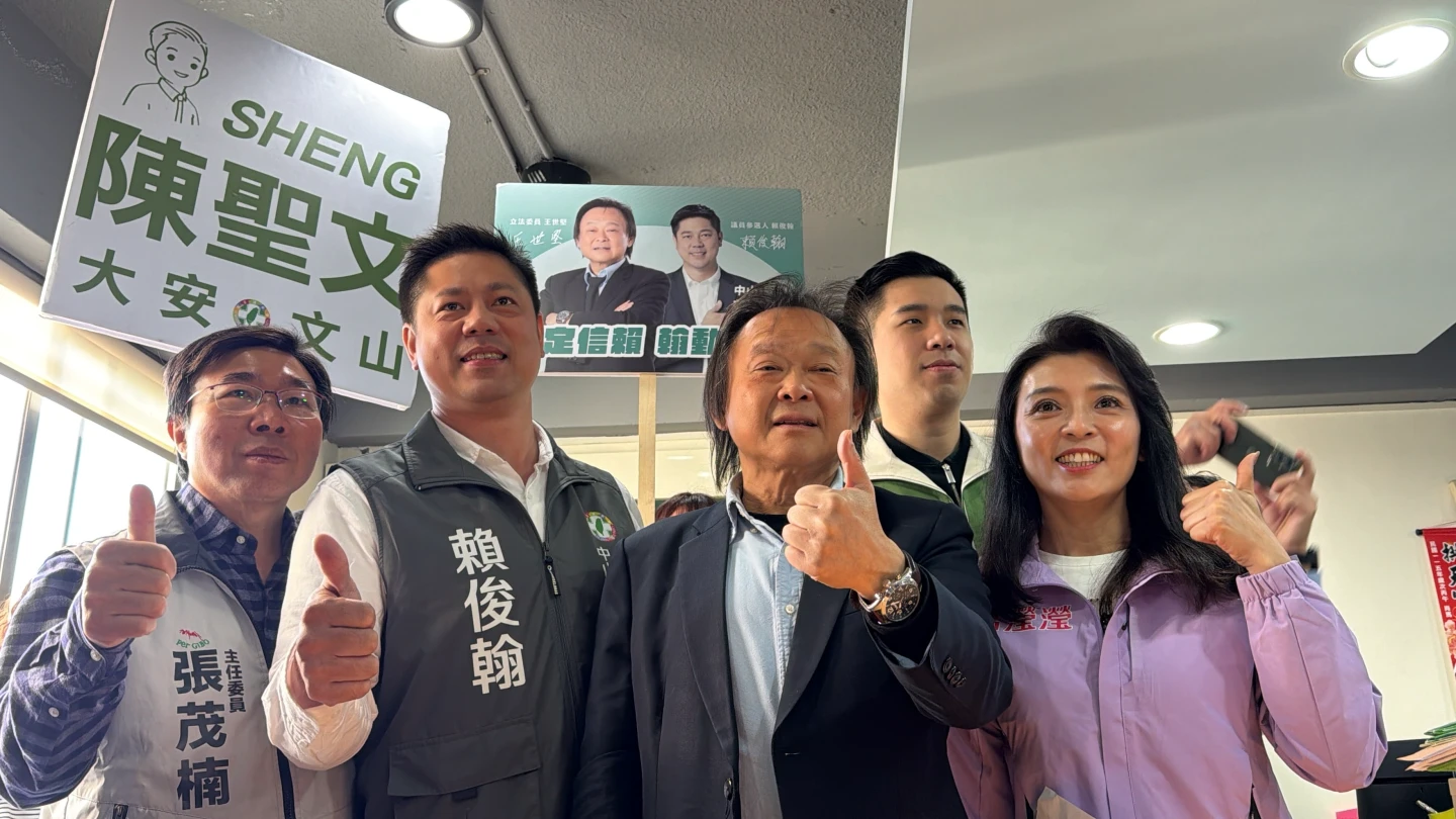 民進黨爆新派系「堅系」！挺「港湖胖虎」選台北市長　下秒爆不合尷尬快閃