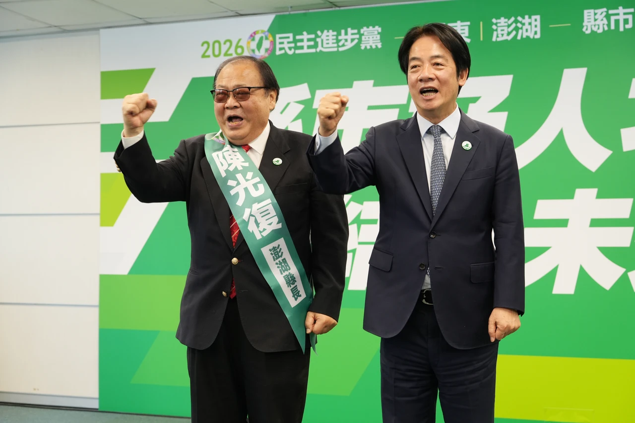 陳光復健康好轉！網傳賴清德有意換澎縣長選將　民進黨急發聲
